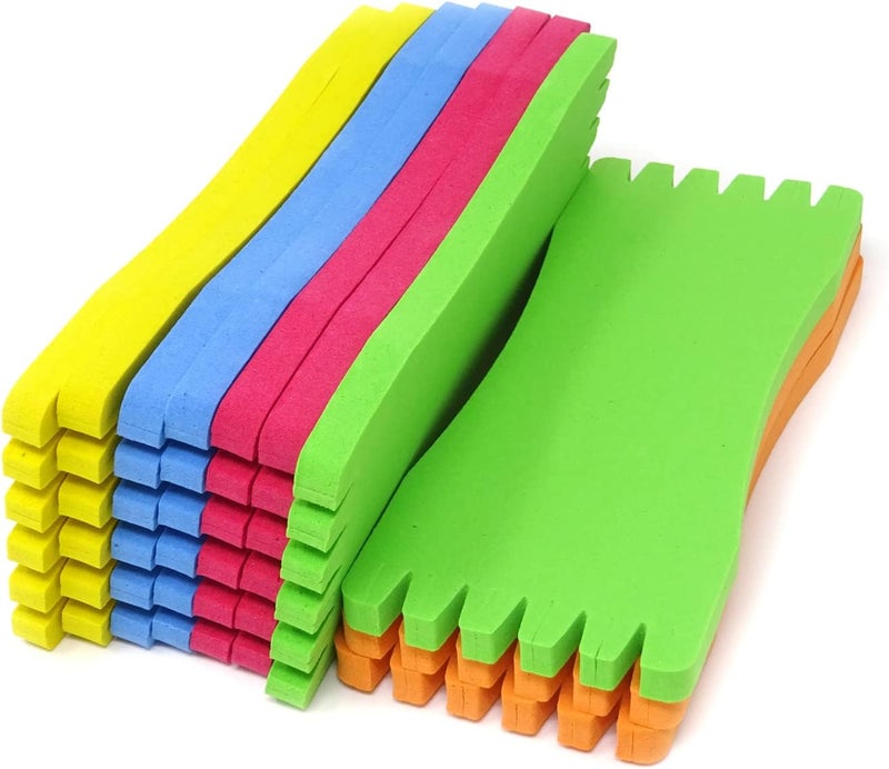 HONBAY 10PCS Fishing Line Foam Board, Fishing Line Foam Spool, Fishing Winding Board for Fishing Leader Line, Snelled Hooks & Rigs - Image 1